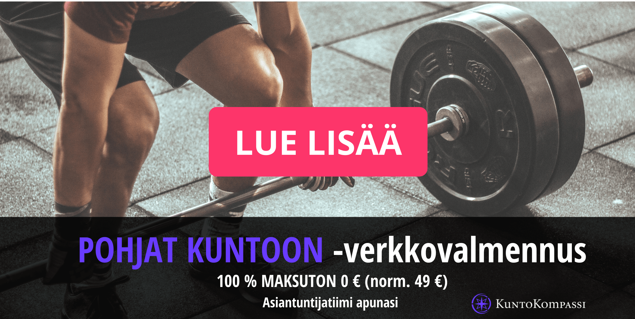 Banneri • Personal Trainer Helsinki - Kuntokompassi Personal Training  Studio TöölöPersonal Trainer Helsinki – Kuntokompassi Personal Training  Studio Töölö